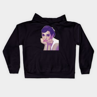 Audrey Hepburn Kids Hoodie